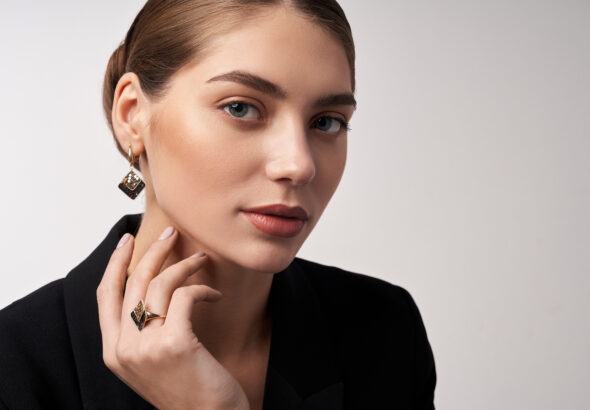 Styling Earrings with Evening Gowns